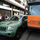 Image for article titled Playboy Fiat heir causes transit shutdown with camo Jeep